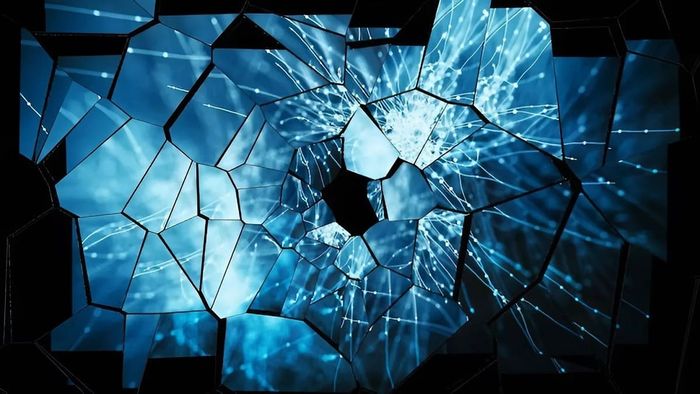 Hình nền vỡ màn hình nhẹ nhàng, tinh tế